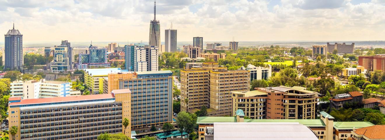 Nairobi city center view. Source Shutterstock