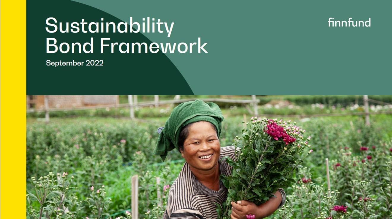 Picture of the cover of the Finnfund Sustainability Bond Framework .