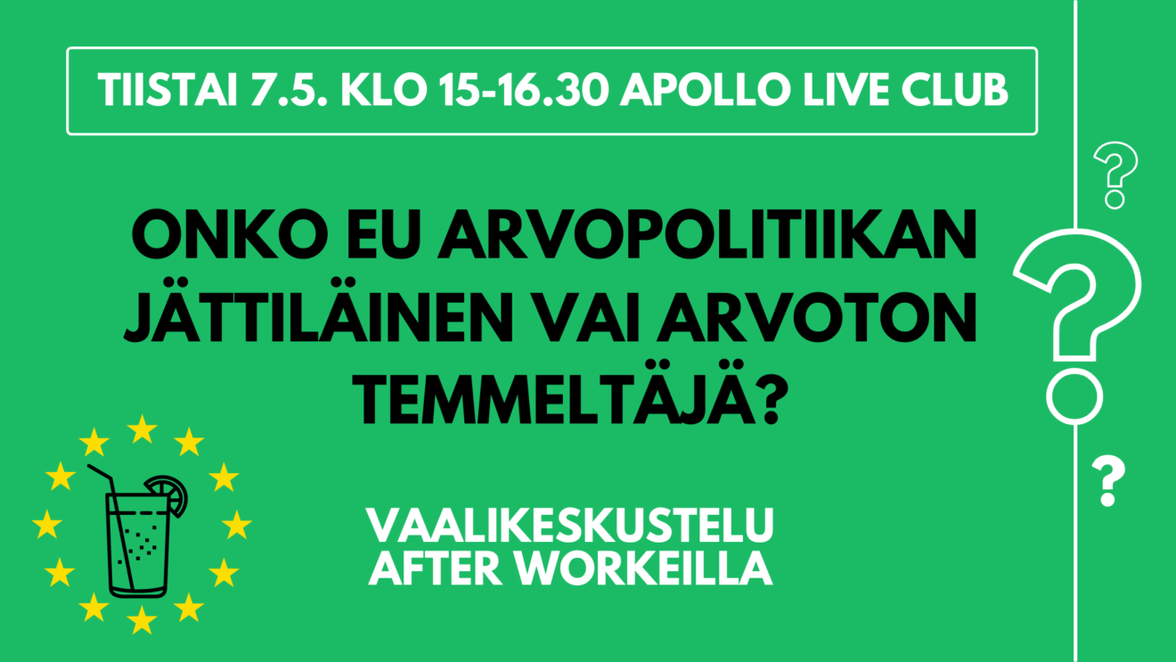 Advertisement of the event: Is the EU a giant of value politics?