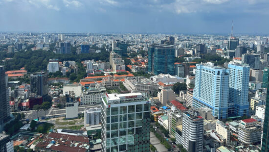 city view from Vietnam